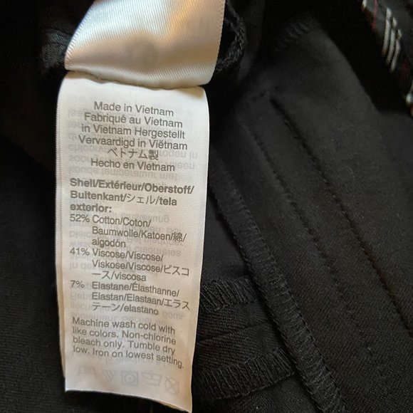 J. Crew slim black pant - Picture 4 of 8